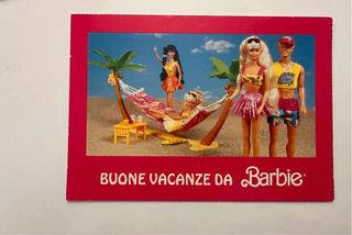 Cartoline vintage Barbie anni '80/'90 originali