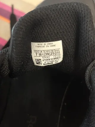 Zapatillas Reebok Negras