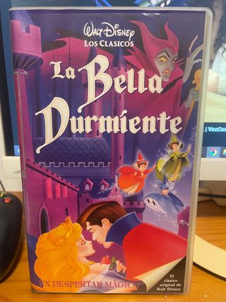 La Bella Durmiente VHS Disney Clásicos