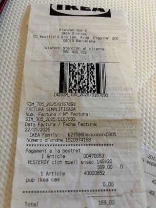 Colchón Ikea Vesteroy 140x200