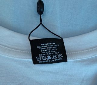 Camiseta Stussy 8-Ball Negra y Blanca