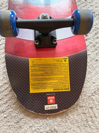 Monopatín / skate Capitán América Infantil