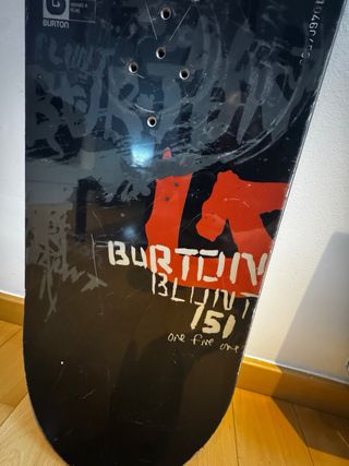 Tabla Snowboard Burton Blunt 151