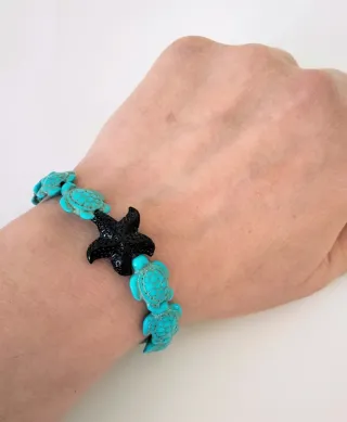 Bracciale Tartarughe e Stella Marina
