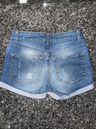 Short vaquero Pull&Bear Talla XXS pantalón corto