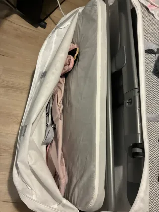 Minicuna colecho Next2Me Chicco rosa