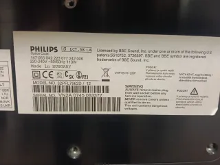 Televisión Philips 32 Negra