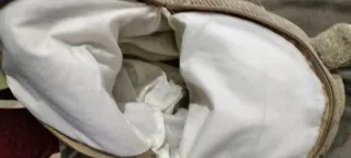 Zainetto ippopotamo grigio e bianco