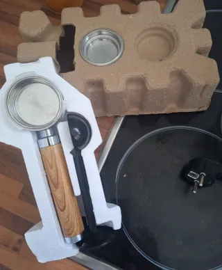 Cafetera Espresso Blanca