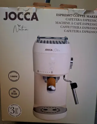 Cafetera Espresso Blanca