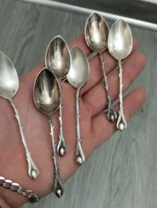 Set 6 Cucchiaini Caffè Vintage