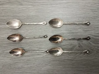 Set 6 Cucchiaini Caffè Vintage