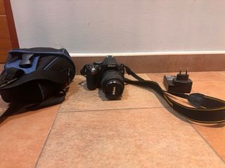 Cámara Nikon D5200 + Lente 18-55mm