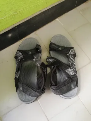 Sandalias trekking Chiruca hombre negras/grises