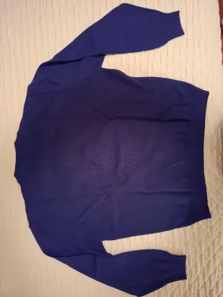 Maglione Uomo Cotone Bandiera USA Blu