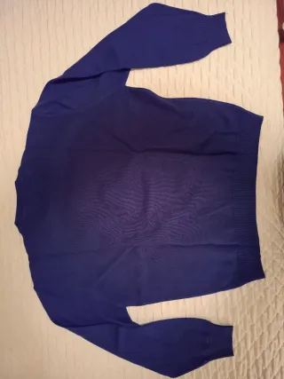 Maglione Uomo Cotone Bandiera USA Blu