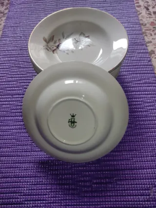 15 Platos hondos de cerámica Tanagra (Santander)