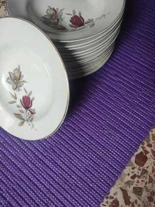 15 Platos hondos de cerámica Tanagra (Santander)