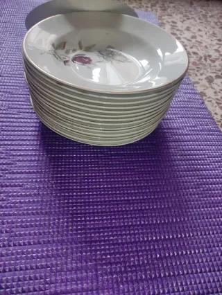 15 Platos hondos de cerámica Tanagra (Santander)