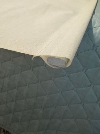 Estor enrollable translúcido blanco crema 175x240