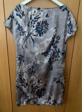 Vestido Zara Estampado Floral Talla L