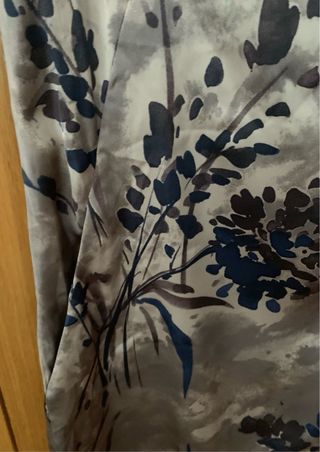 Vestido Zara Estampado Floral Talla L