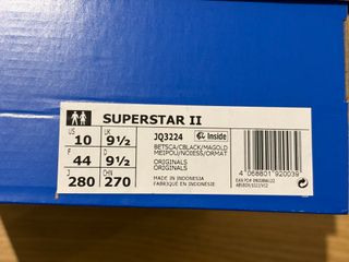 Adidas Superstar II London