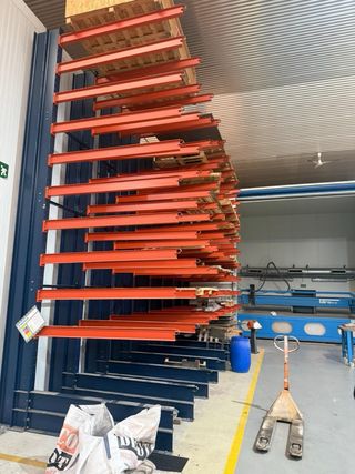 Estanterías Cantilever