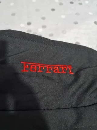 Giacca Ferrari Uomo Nera Ricamata