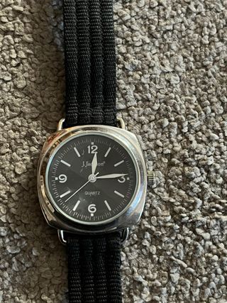 Orologio J. Jackson Quarzo Nero Argento