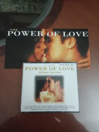Lote 4 CDs Power of Love