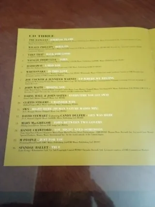 Lote 4 CDs Power of Love