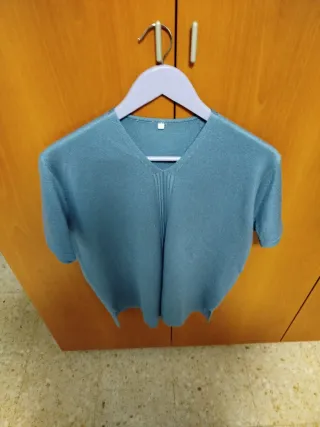 Jersey mujer azul talla única