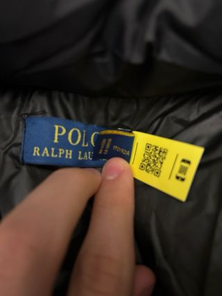 Abrigo Polo Ralph Lauren Negro