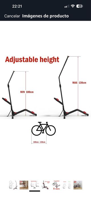 Soporte para bicicleta