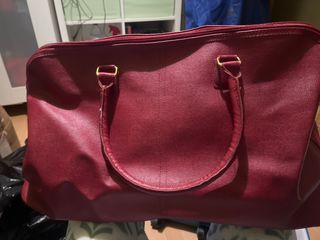 Bolsa de viaje grande roja