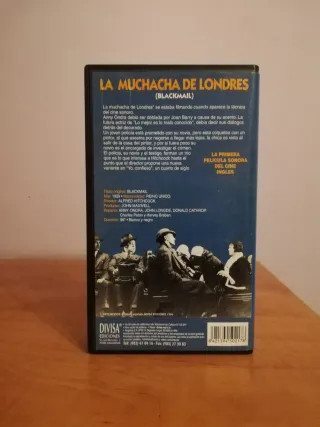 VHS Hitchcock La Muchacha de Londres