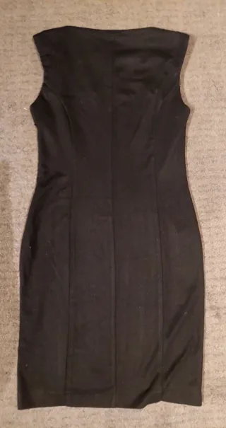 Vestido Zendra Negro/Gris Talla L