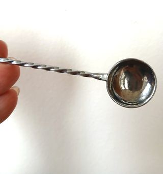 Cucchiaino da cocktail #vintage con pietra