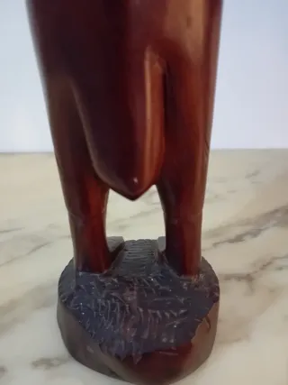 Scultura in Legno-Africa Occidentale-h 40 cm.