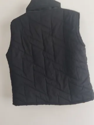 Chaleco acolchado negro