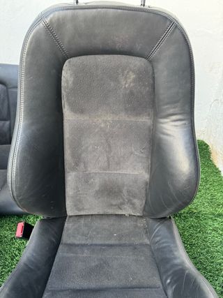 Asientos Audi TT mk1 Cuero/Tela Negros
