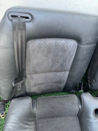 Asientos Audi TT mk1 Cuero/Tela Negros