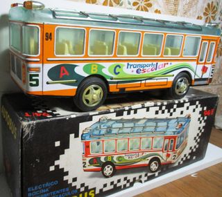 Autobús TRANSPORTE ESCOLAR, Salvaobstáculos de EGE