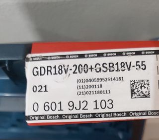 Kit Bosch Professional 18V