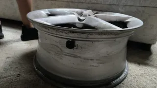 Llantas de aleación plateadas