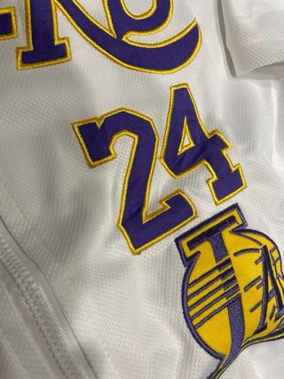 Chándal Lakers 24 Blanco y Morado Nuevo