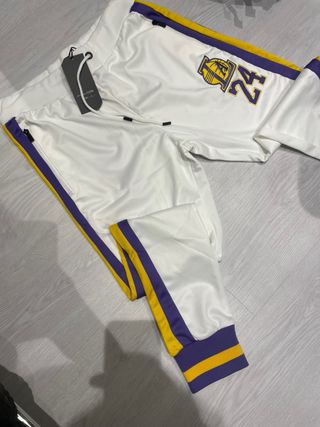 Chándal Lakers 24 Blanco y Morado Nuevo