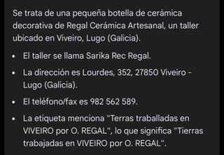 Jarrón Regal pequeño decorativo