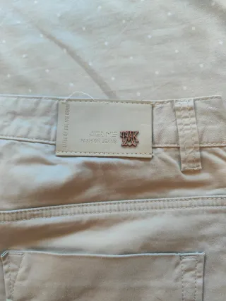 Bermudas TMK Jeans Beige Talla 48/32